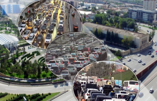 В столице фиксируются пробки на 11 ключевых участках