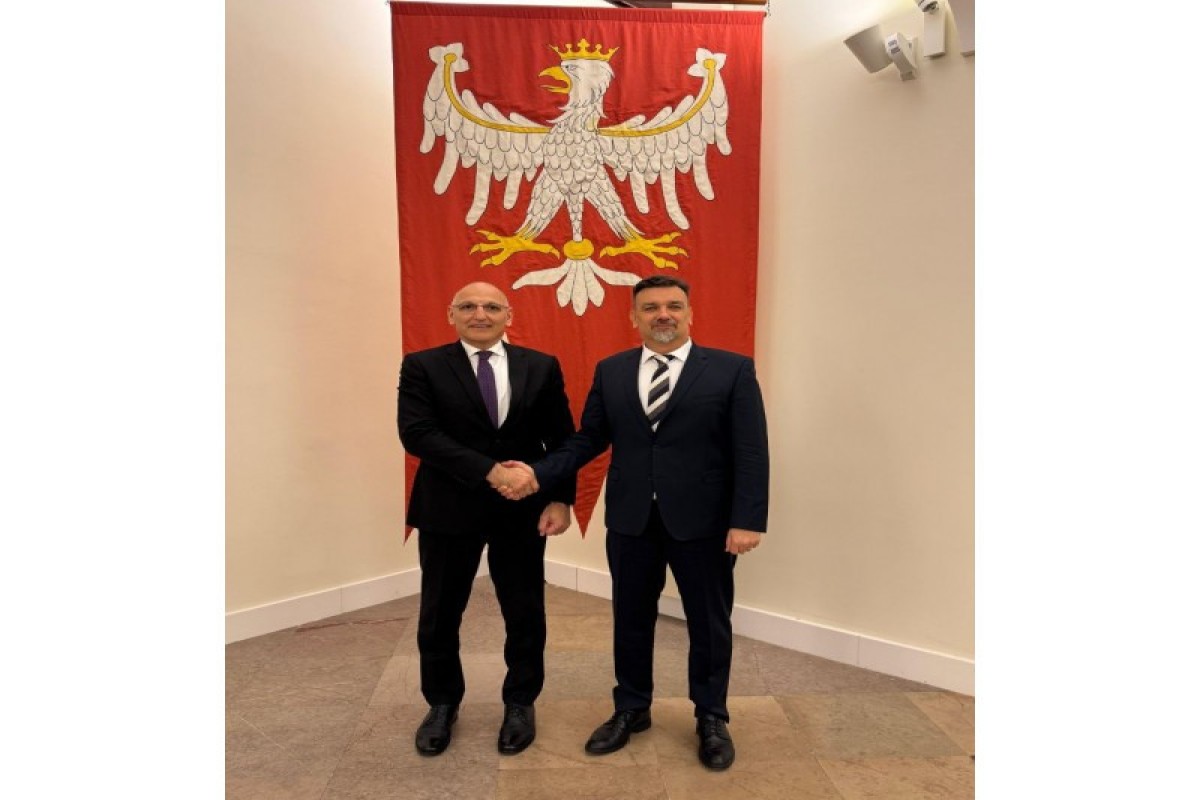 Эльчин Амирбеков совершил рабочий визит в Польшу-ФОТО 