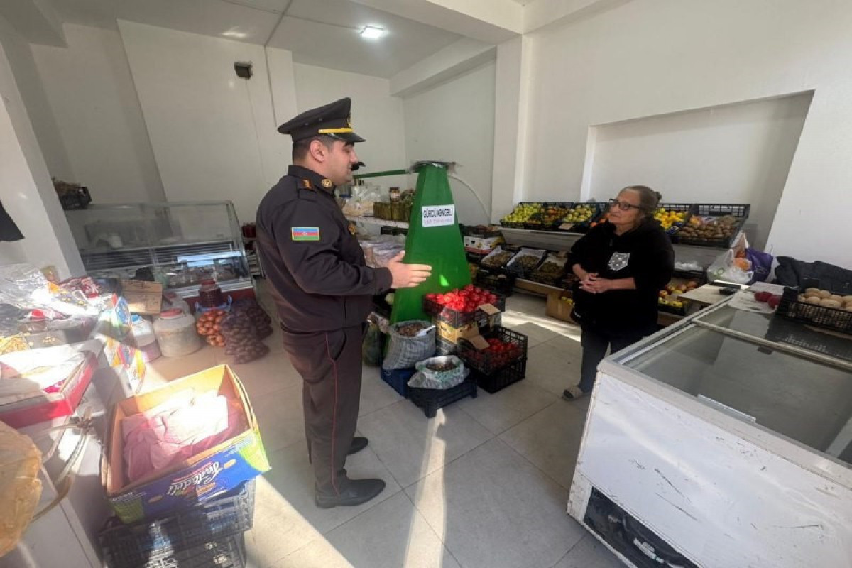 МЧС Азербайджана продолжает работу по информированию граждан на освобождённых территориях -ФОТО 