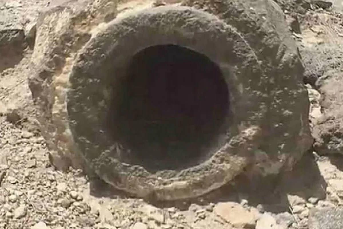 «Инопланетные» трубы Китая оказались творением природы-ФОТО 