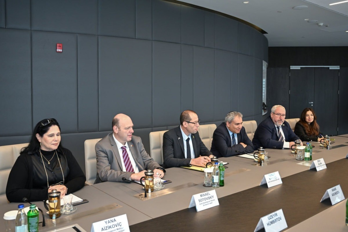 Баку и Тель-Авив обсудили совместные проекты в экономике-ФОТО 