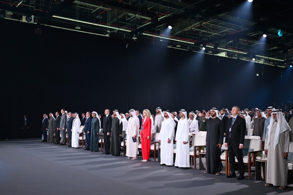 Алиев провел встречу с президентом ОАЭ -ФОТО 