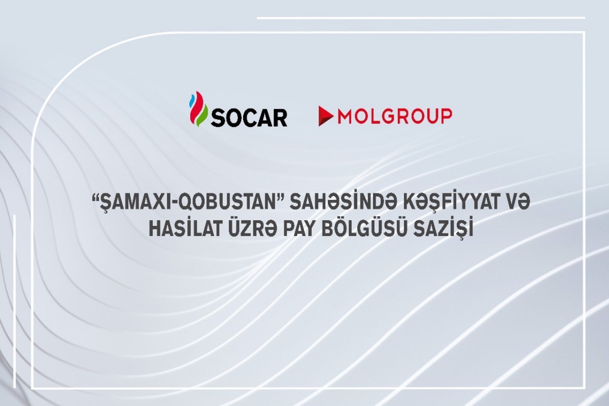 SOCAR и MOL Group договорились о совместном проекте в Шамахы-Гобустане
