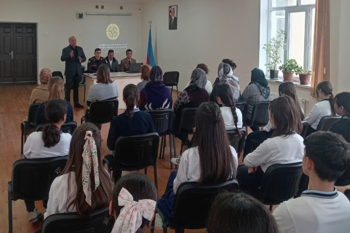 МЧС расширяет просветительскую работу в регионах Азербайджана-ФОТО 