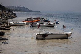 У берегов Турции внезапно отступило на 20 метров Мраморное море