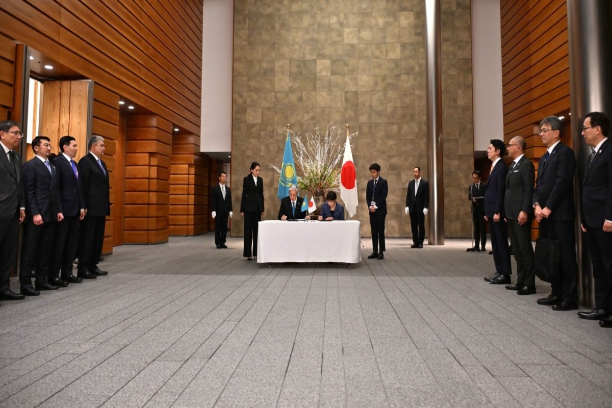 Казахстан и Япония подписали ряд государственных соглашений -ФОТО 
