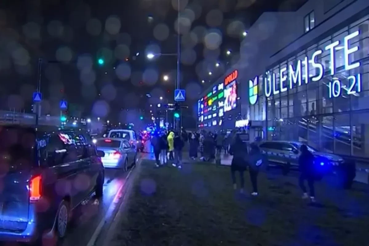 Взрыв в крупном ТЦ в Эстонии, полиция исключает теракт