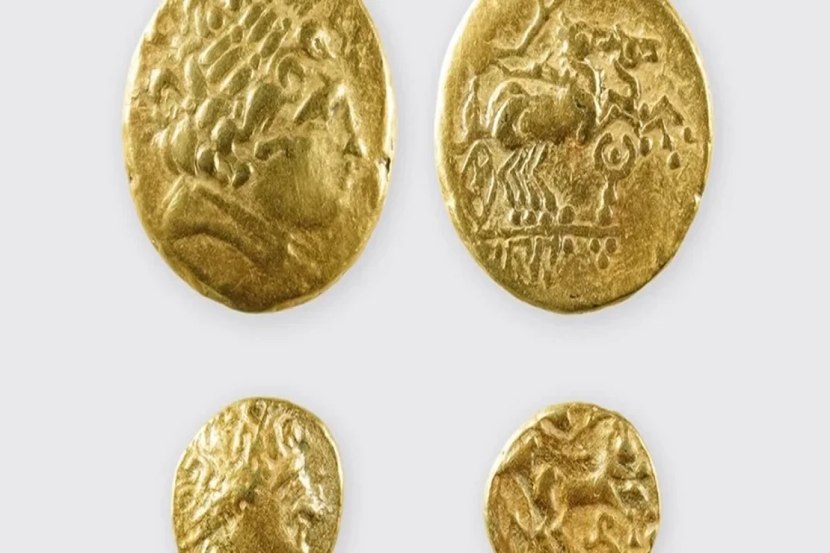 В Швейцарии нашли древнейшие кельтские золотые монеты-ФОТО 