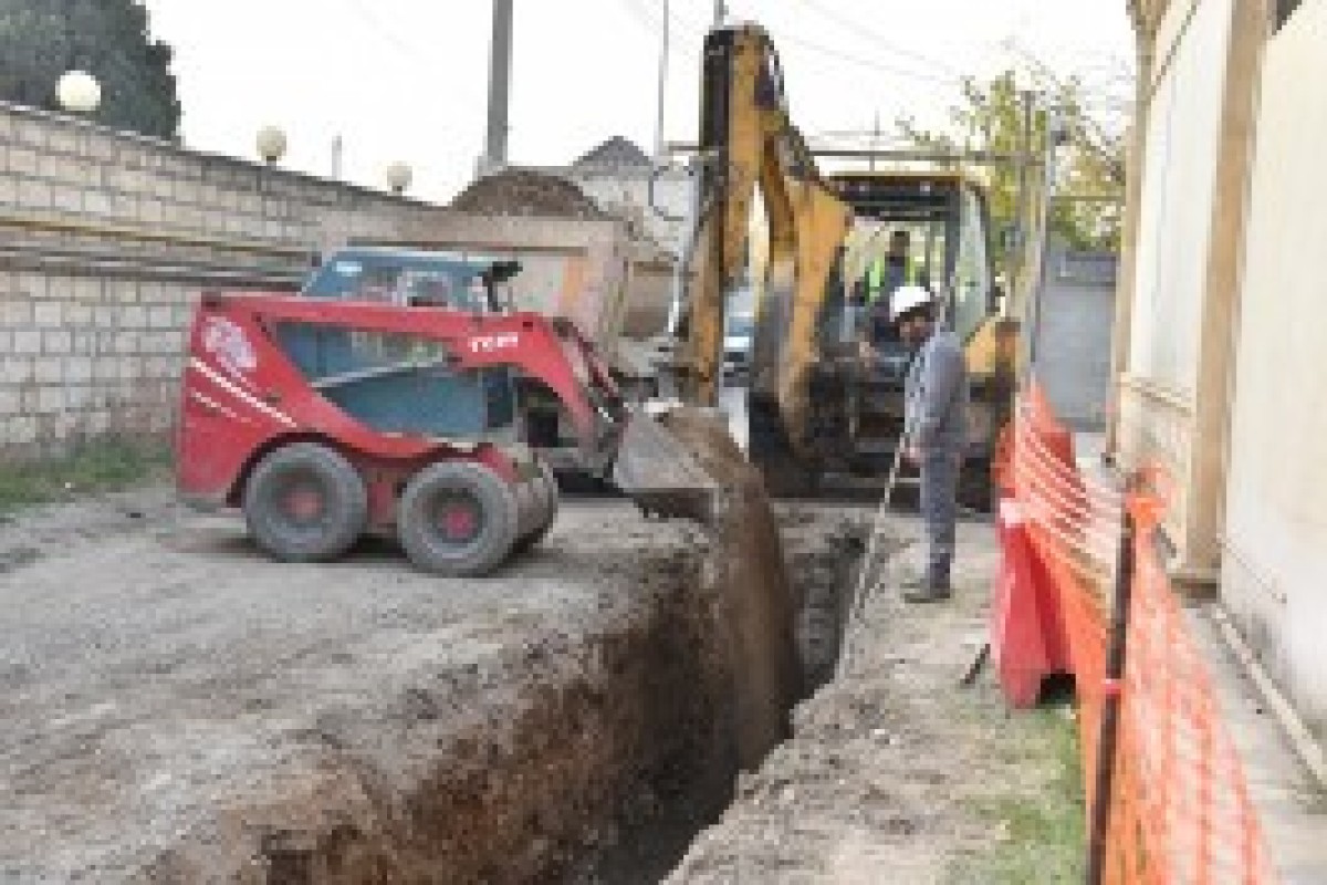 В Гяндже реализуются масштабные проекты по развитию водоснабжения и канализации-ФОТО 