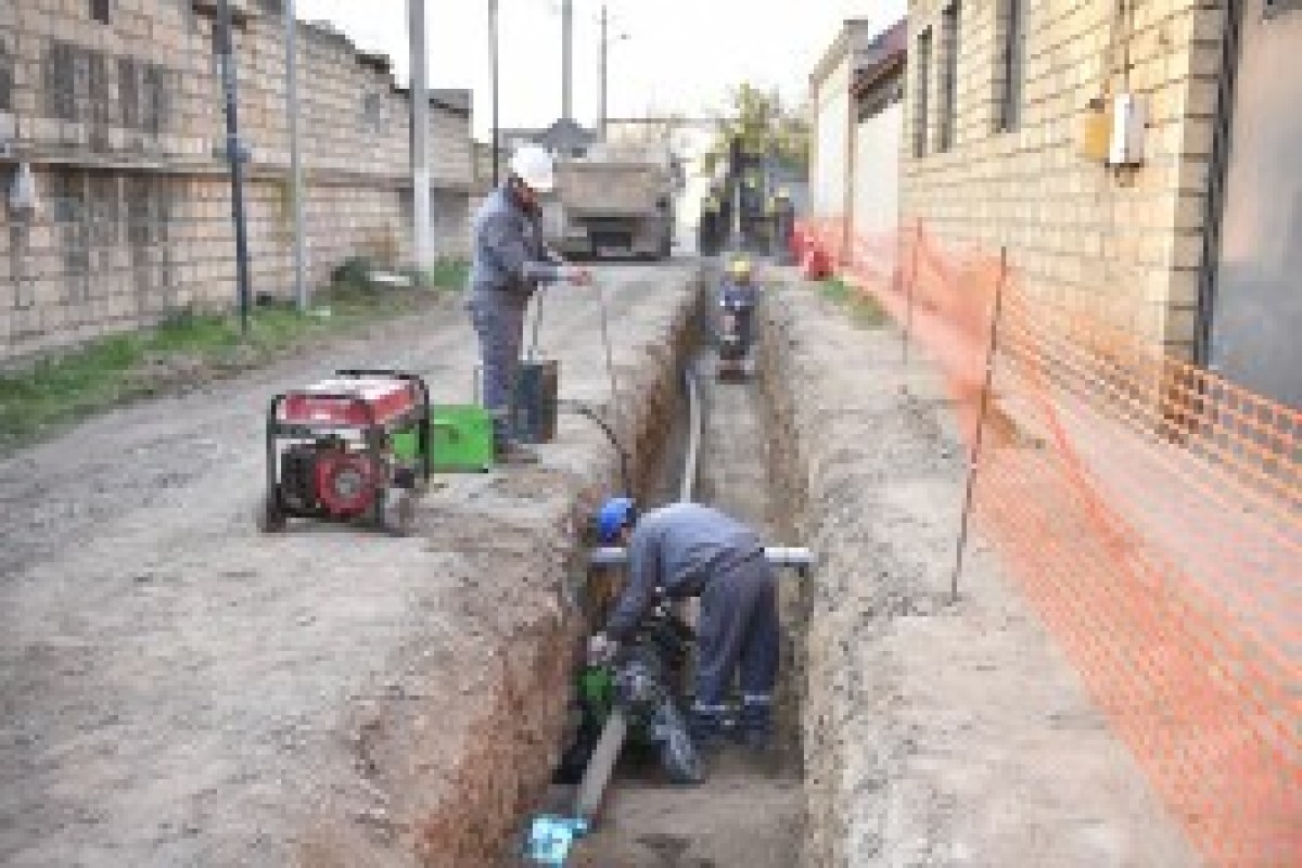 В Гяндже реализуются масштабные проекты по развитию водоснабжения и канализации-ФОТО 