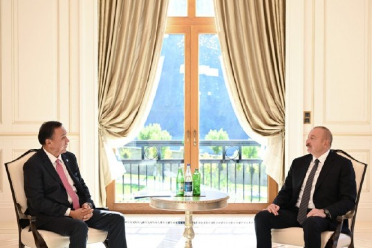 Генеральный секретарь ОТГ поздравил Ильхама Алиева с днем рождения 