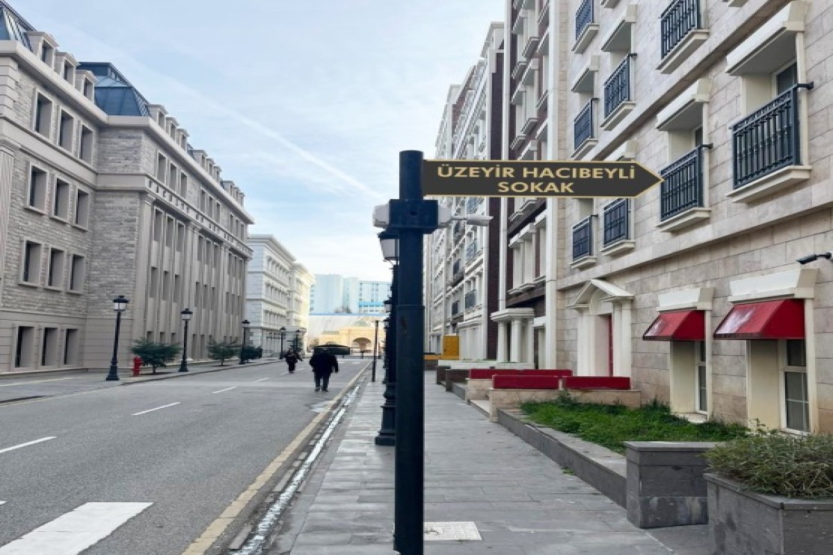 В Анкаре появилась улица Узеира Гаджибейли-ФОТО 