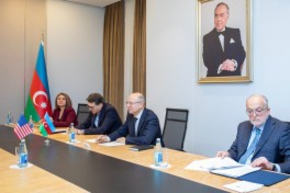 Министр энергетики Азербайджана провел переговоры с Эми Карлоном