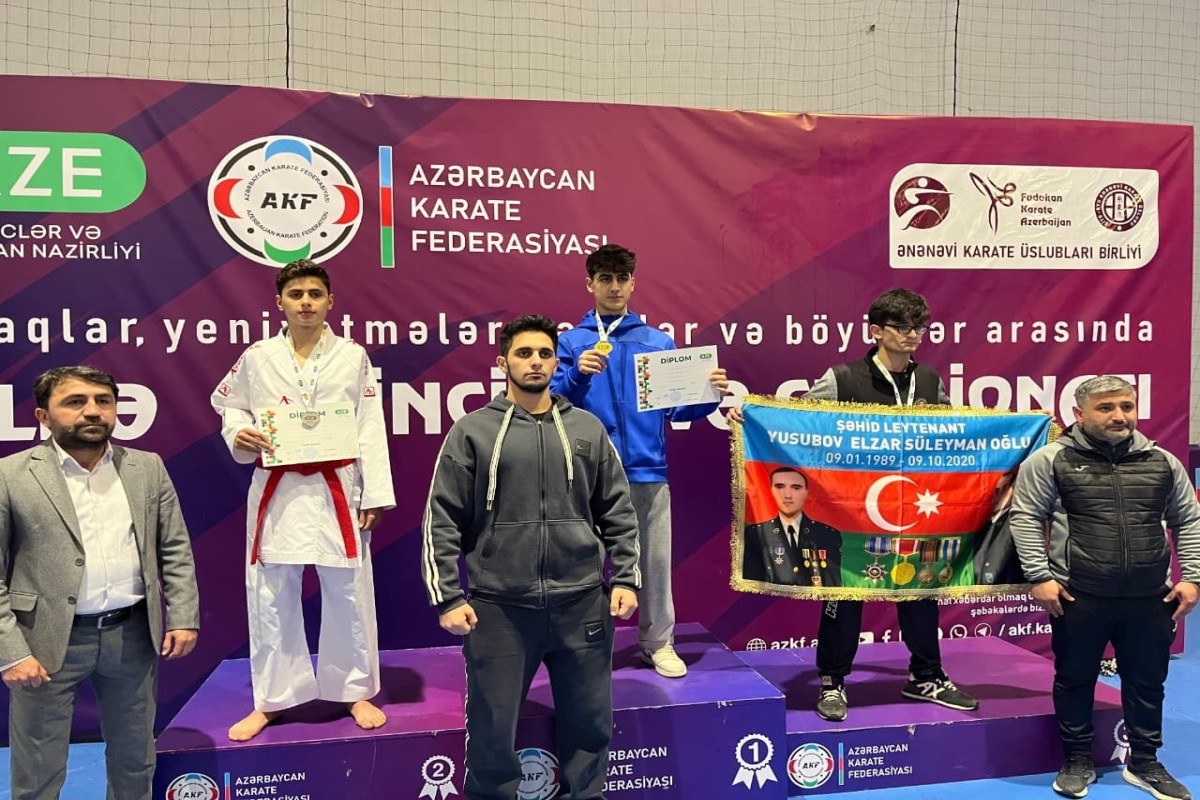 Состоялась встреча с победителями команды по карате МЧС Азербайджана -ФОТО 