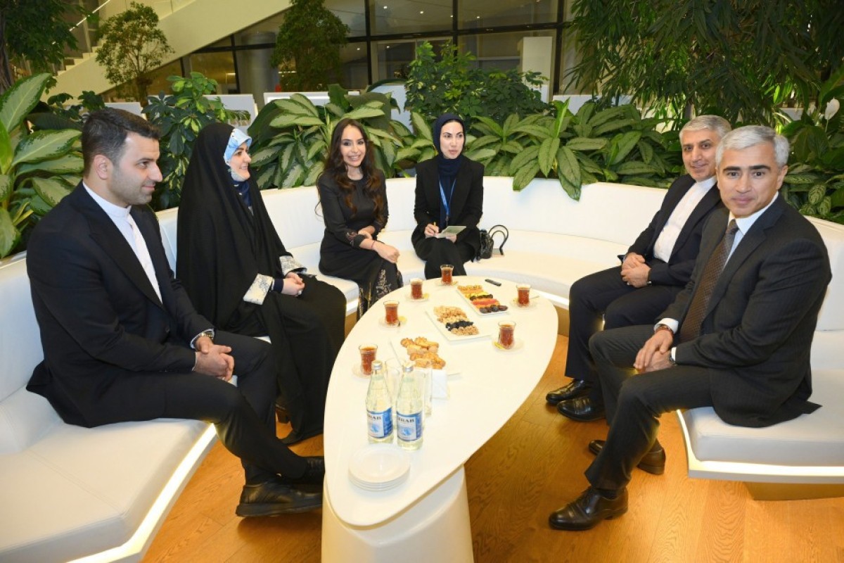 Лейла Алиева встретилась с дочерью президента Ирана-ФОТО 