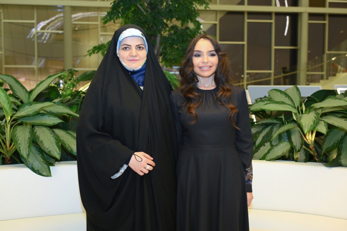 Лейла Алиева встретилась с дочерью президента Ирана-ФОТО 