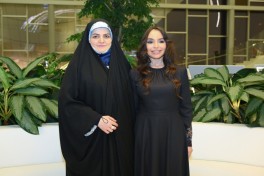 Лейла Алиева встретилась с дочерью президента Ирана-ФОТО 
