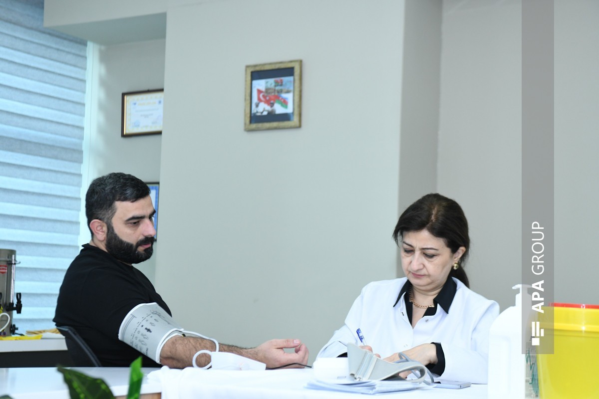 Сотрудники APA Media Group приняли участие в донорской акции-ФОТО 