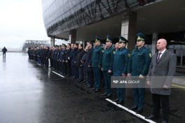 В Баку минутой молчания почтили память погибших в крушении самолета AZAL -ФОТО 