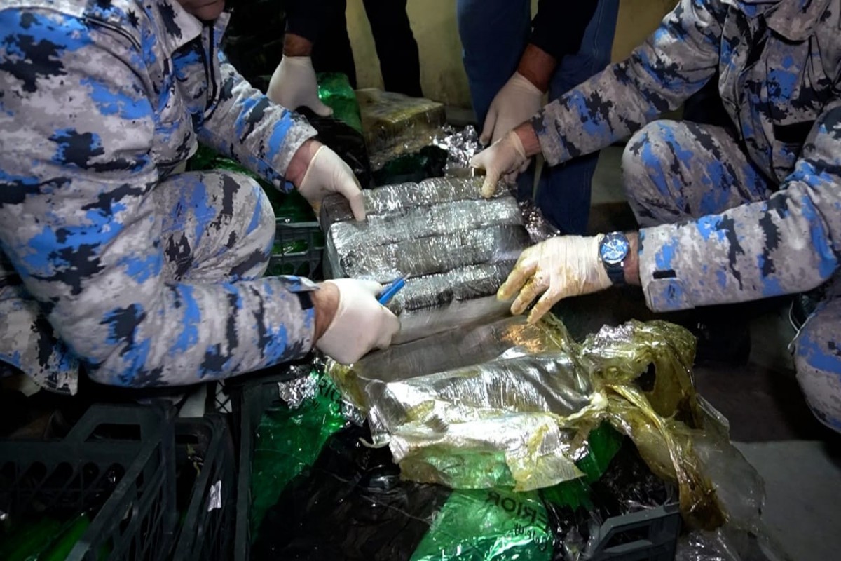 Азербайджан пресек транзит крупной партии наркотиков из Ирана в Россию-ФОТО 