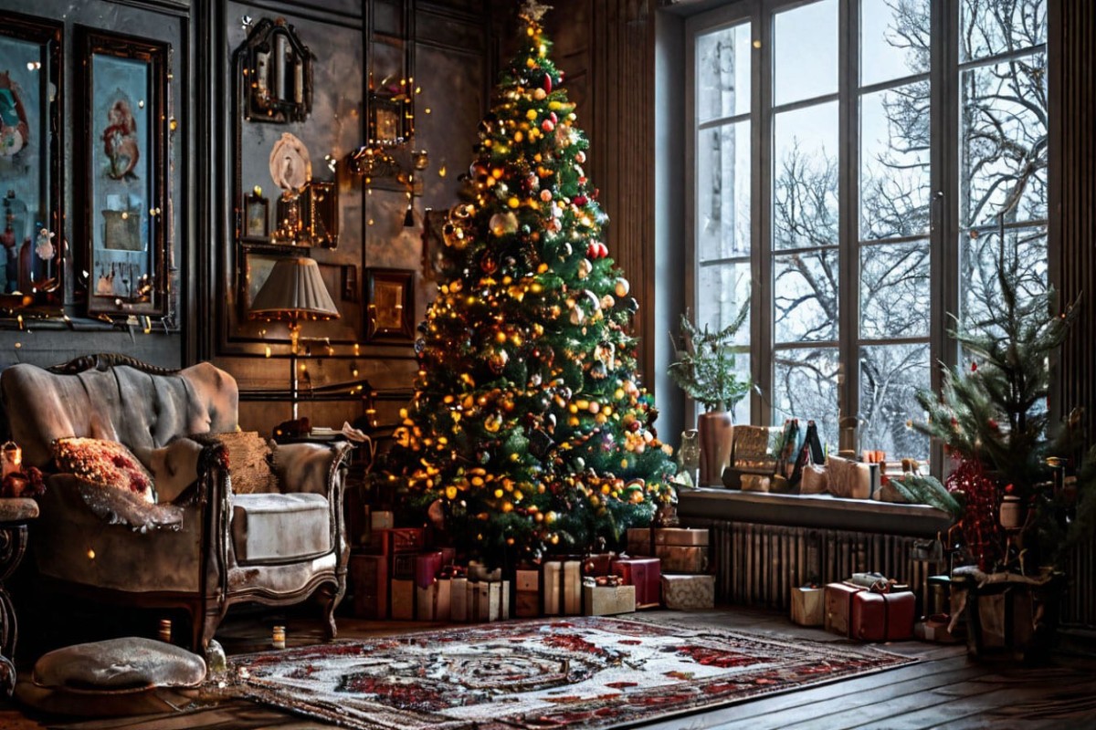 Гюнель Алиева: елка и баланс дома в новогодние дни-ФОТО 