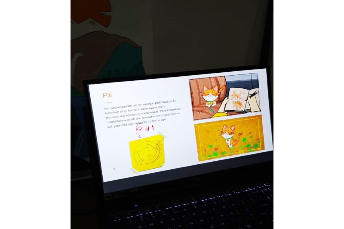 Лейла Алиева посетила “ANİMAFİLM Studio”