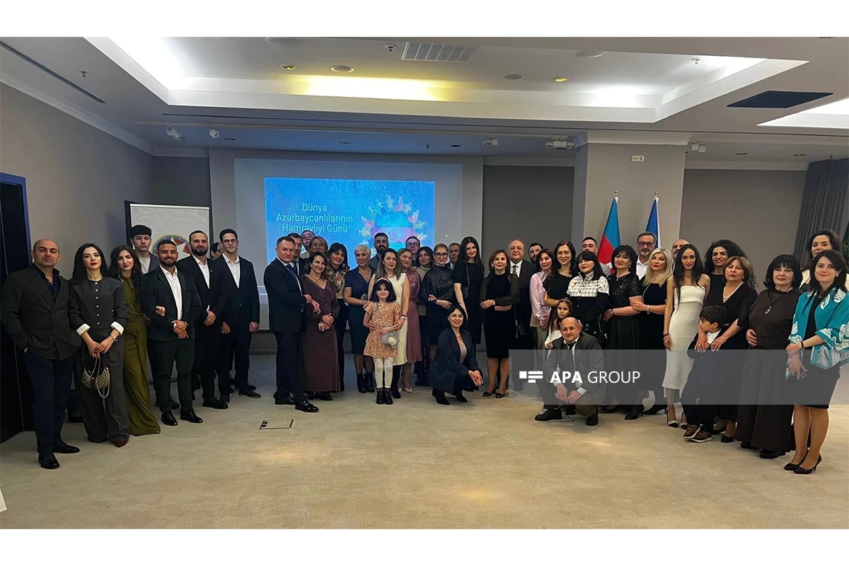 В Праге прошло мероприятие по случаю Дня солидарности азербайджанцев мира