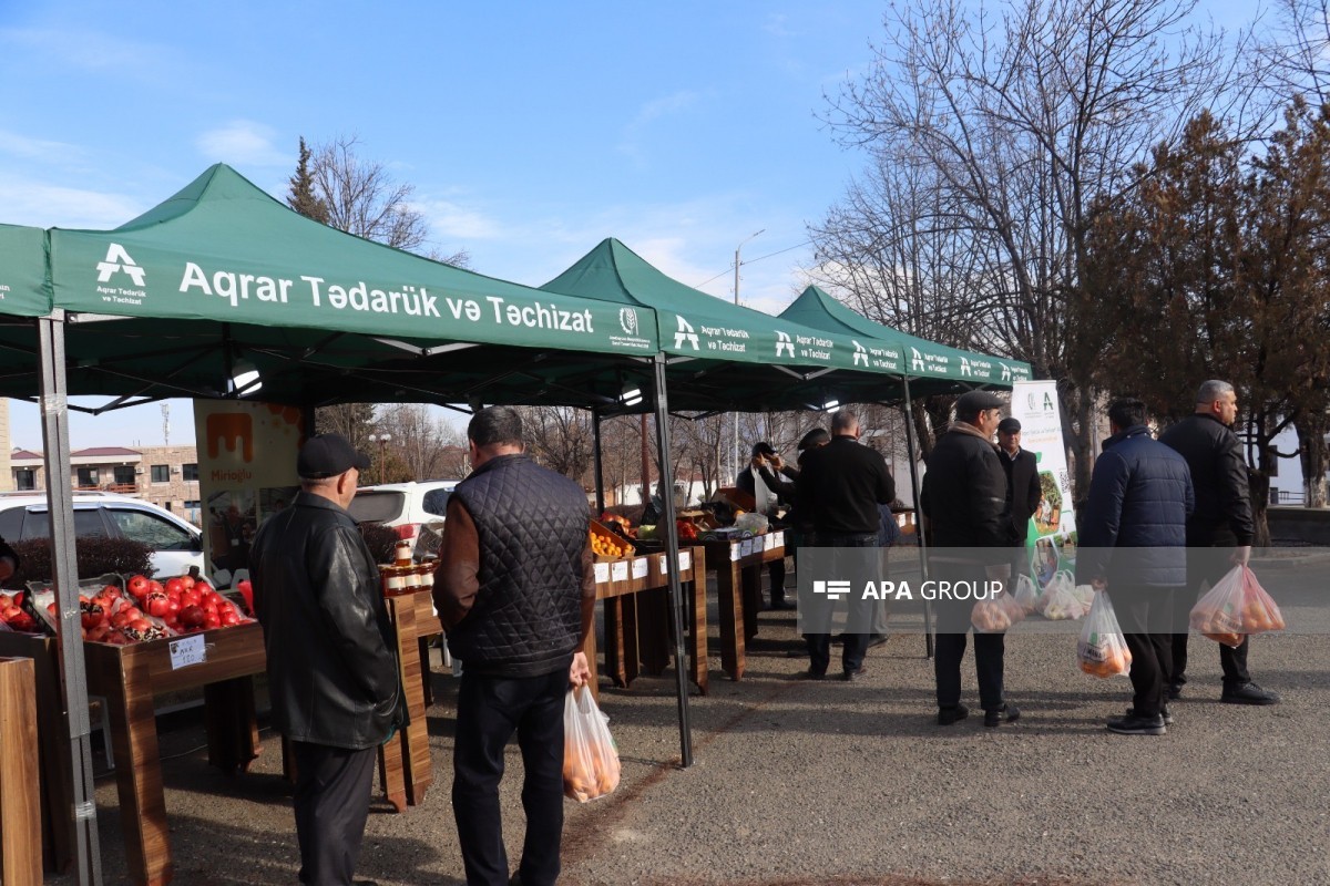 В Ханкенди проходит новогодняя ярмарка «Из деревни в город»-ФОТО 