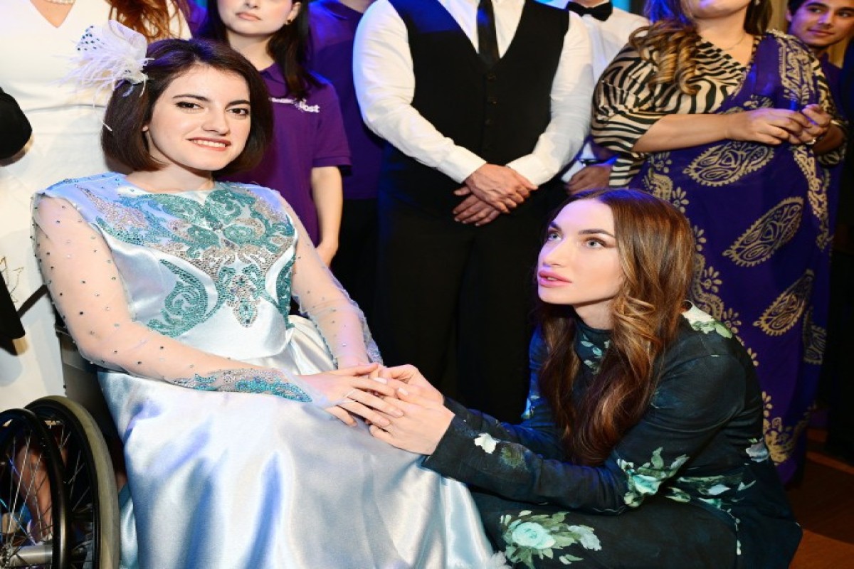 Лейла Алиева и Алена Алиева посетили Центр инклюзивного развития и творчества DOST-ФОТО 