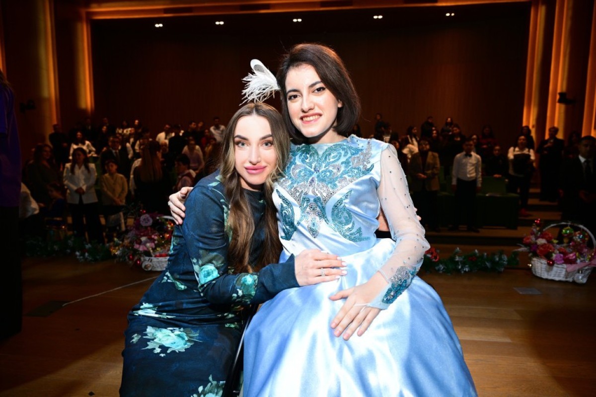 Лейла Алиева и Алена Алиева посетили Центр инклюзивного развития и творчества DOST-ФОТО 