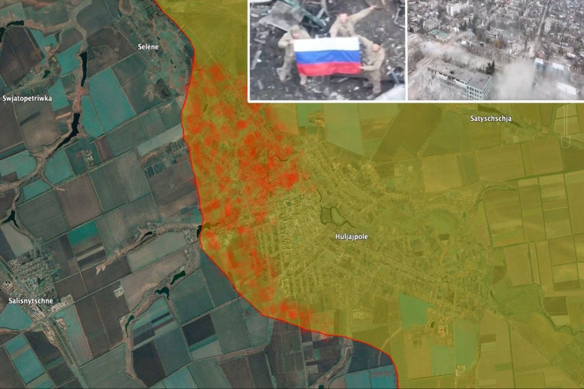 Bild: Российские войска захватили Гуляйполе в Запорожской области