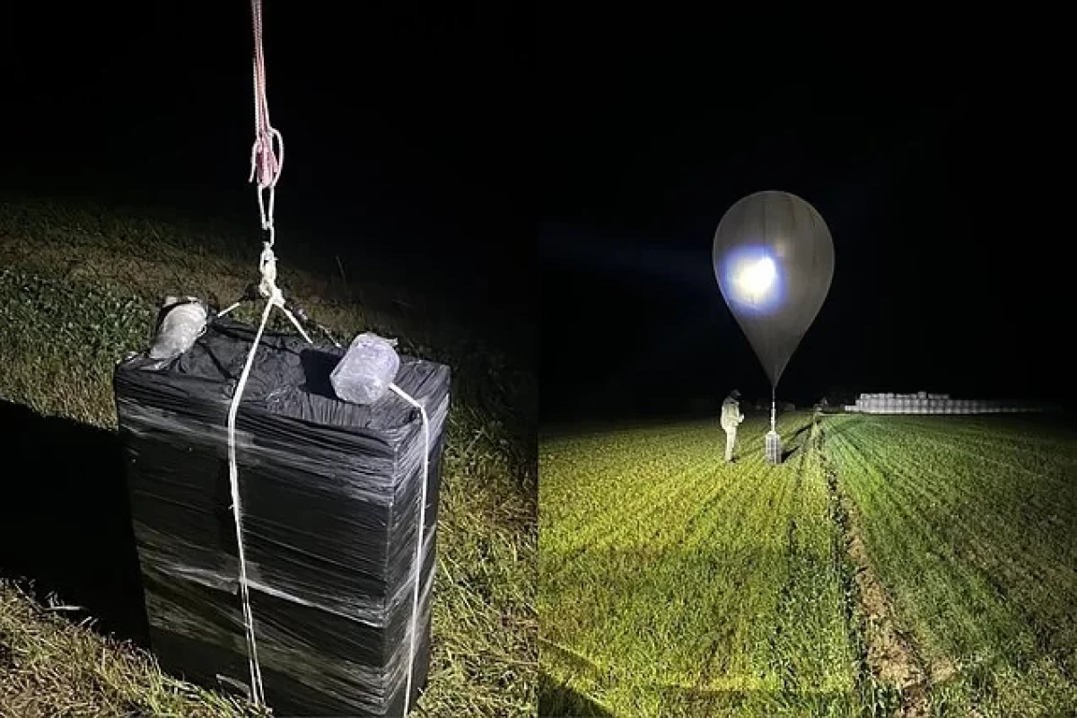 Воздушные шары с сигаретами из Беларуси нарушили воздушное пространство Польши