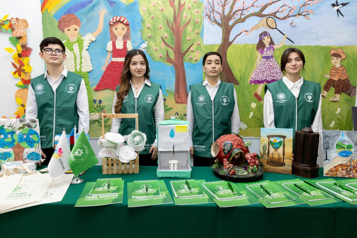 Проект «Маленькие экологи» объединил школьников и волонтеров в Мехдиабаде-ФОТО 