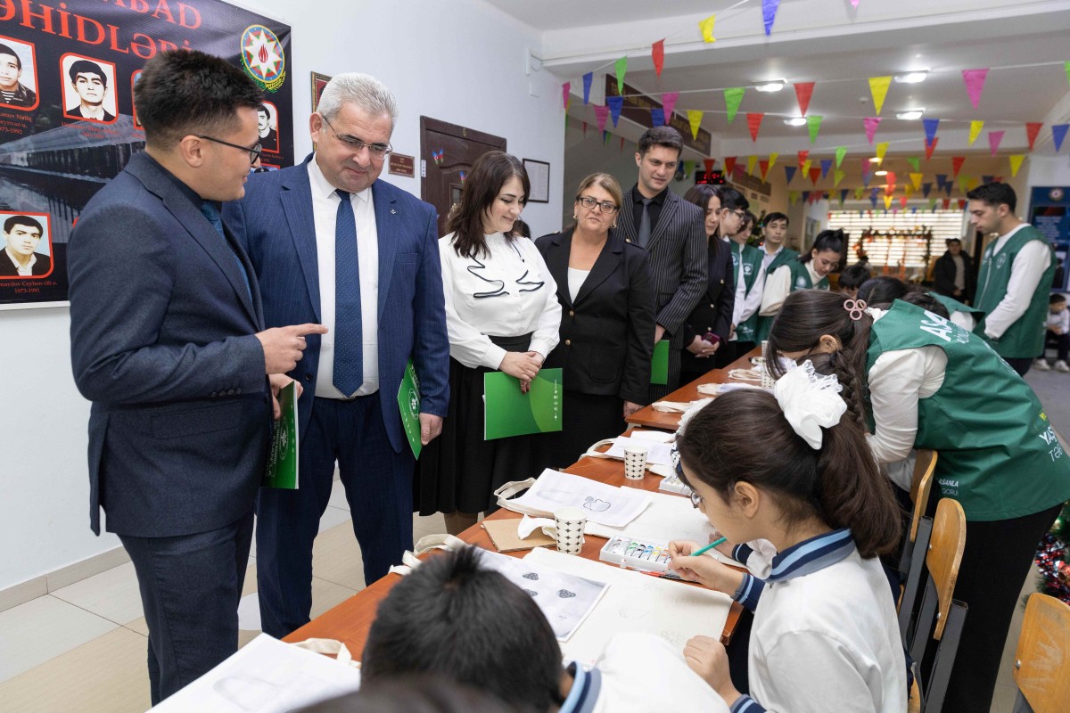 Проект «Маленькие экологи» объединил школьников и волонтеров в Мехдиабаде-ФОТО 