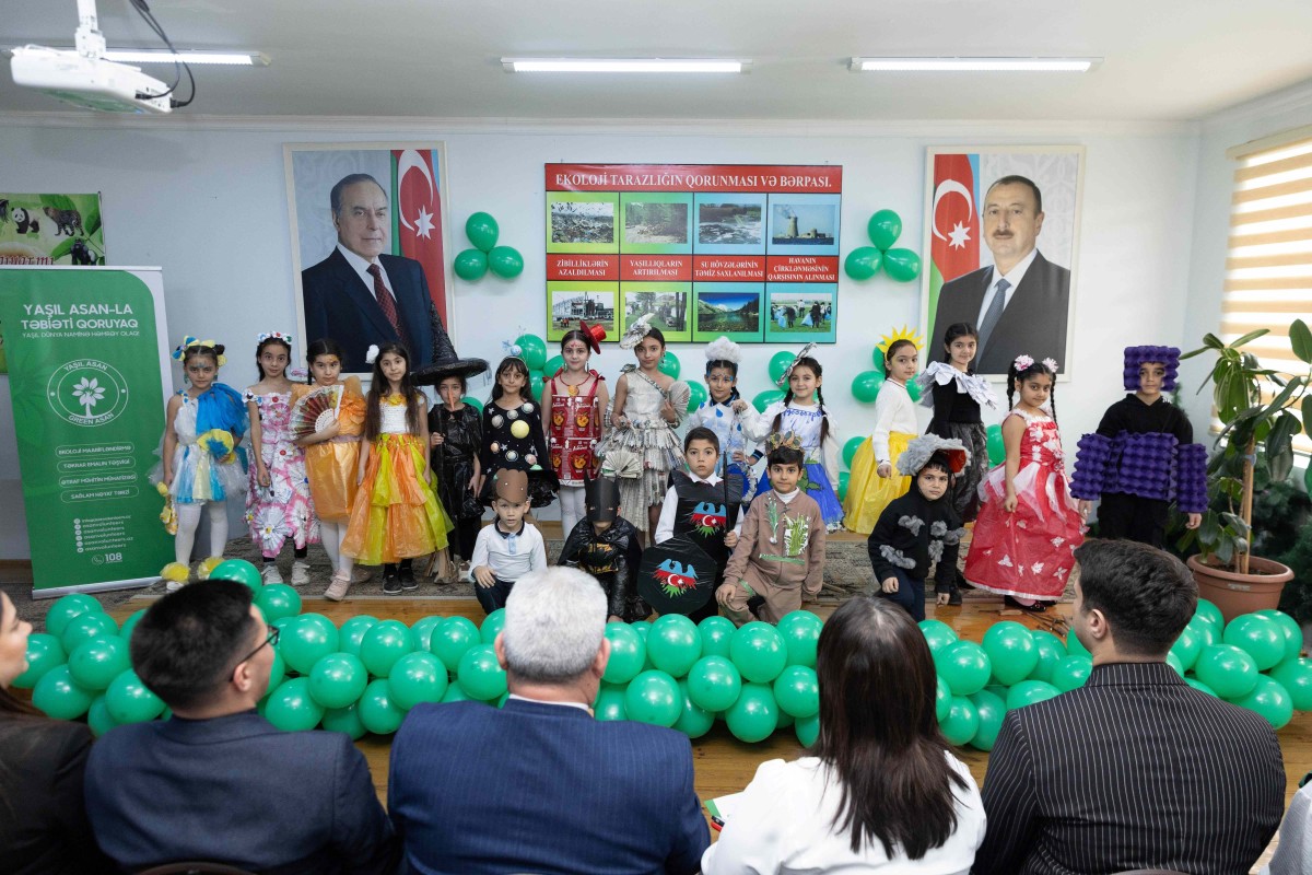 Проект «Маленькие экологи» объединил школьников и волонтеров в Мехдиабаде-ФОТО 