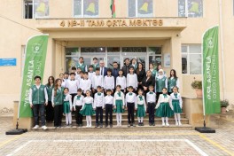 Проект «Маленькие экологи» объединил школьников и волонтеров в Мехдиабаде-ФОТО 