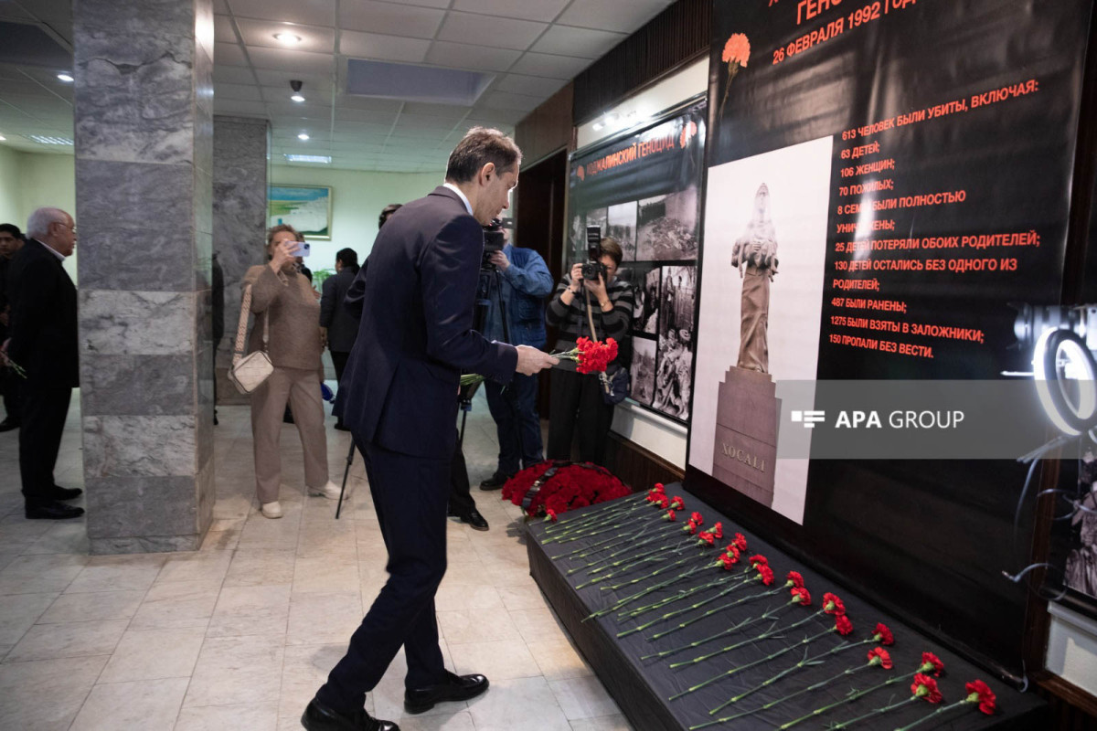 В Москве почтили память жертв Ходжалинской трагедии-ФОТО 