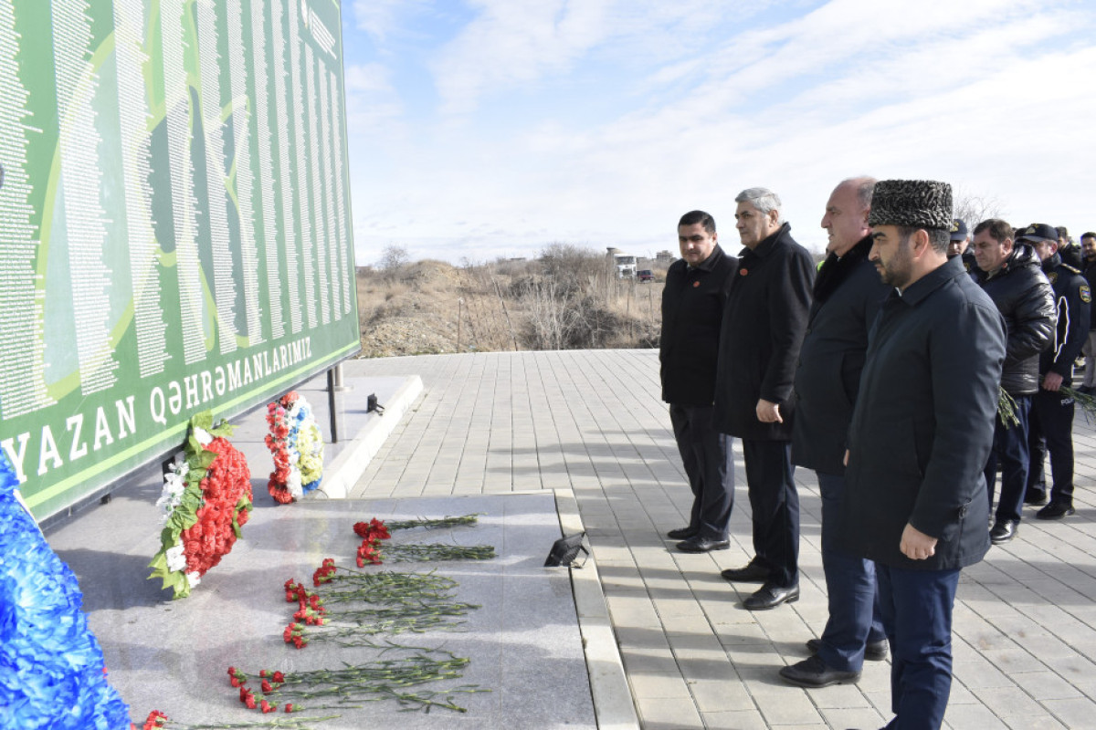 В Агдаме, Ханкенди и Ходжалинском районе почтили память шехидов 20 Января-ФОТО 