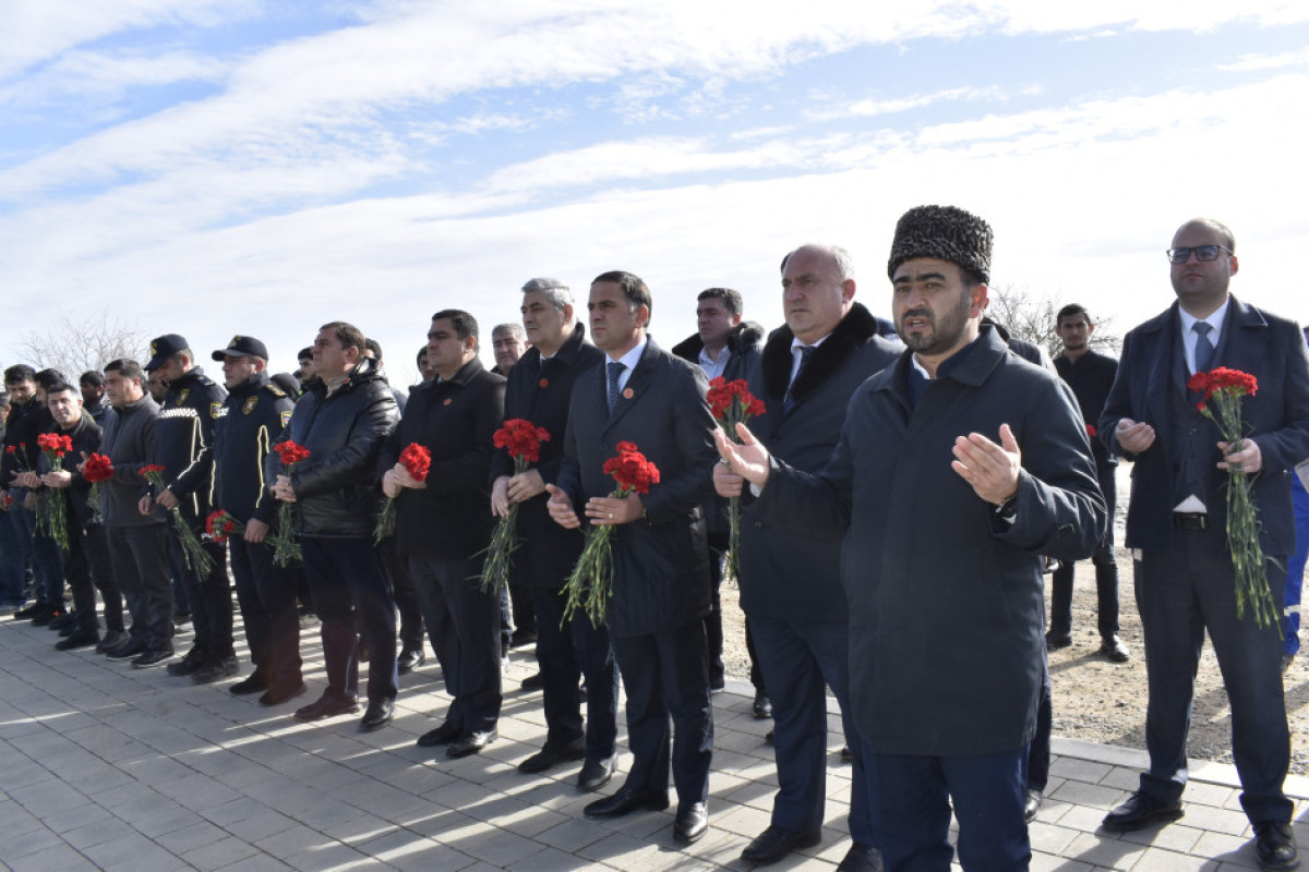 В Агдаме, Ханкенди и Ходжалинском районе почтили память шехидов 20 Января-ФОТО 