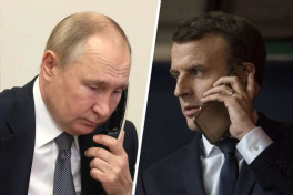Le Parisien узнал истинную причину звонка Макрона Путину  