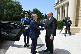 Состоялась церемония официальной встречи Президента Узбекистана-ФОТО 