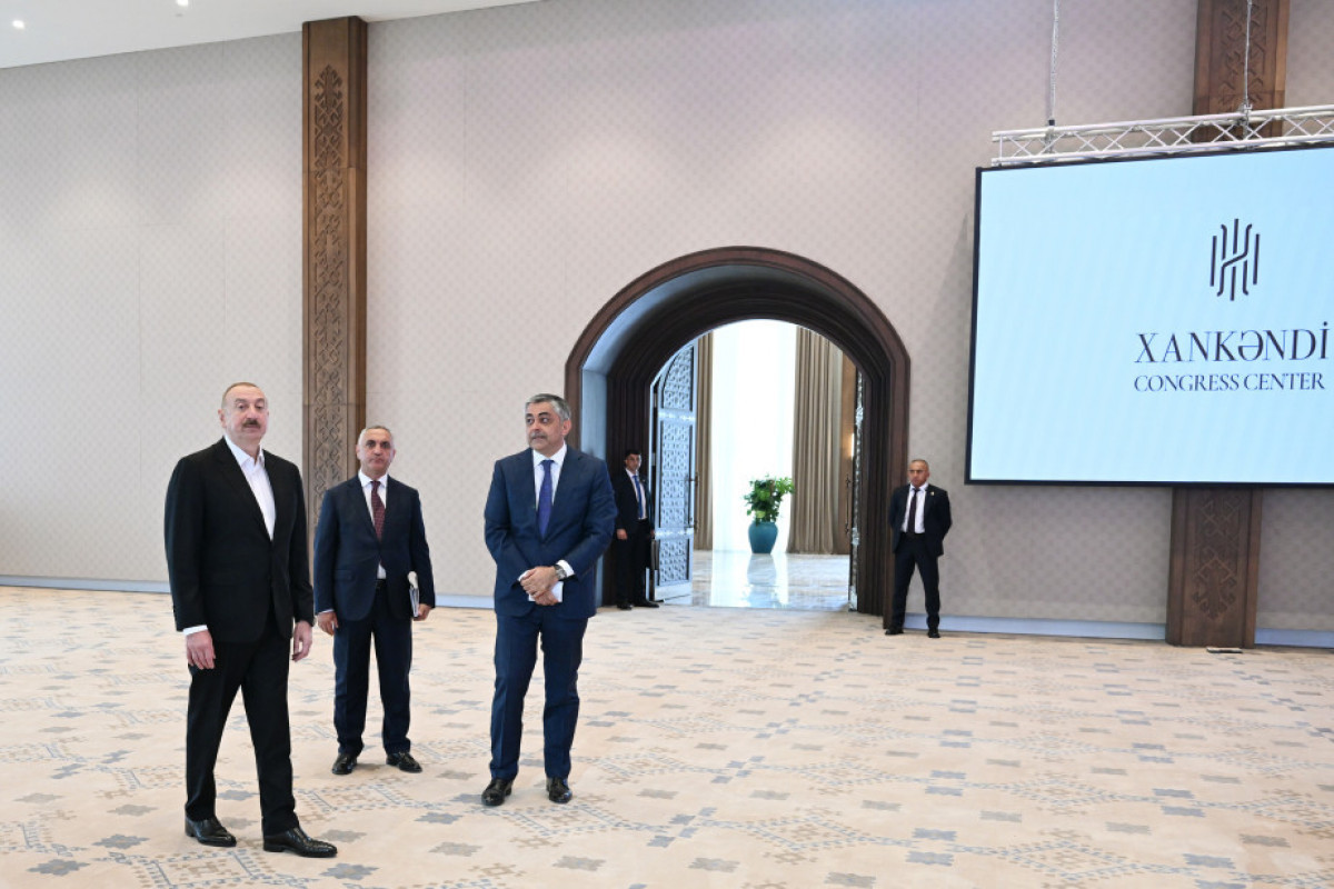 В Ханкенди состоялось открытие конгресс-центра-ФОТО 
