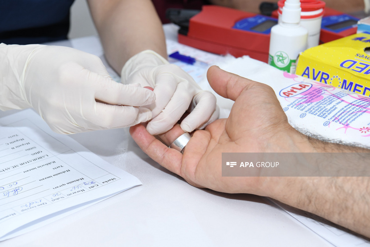В связи с днем Ашура проходит акция по сдаче крови