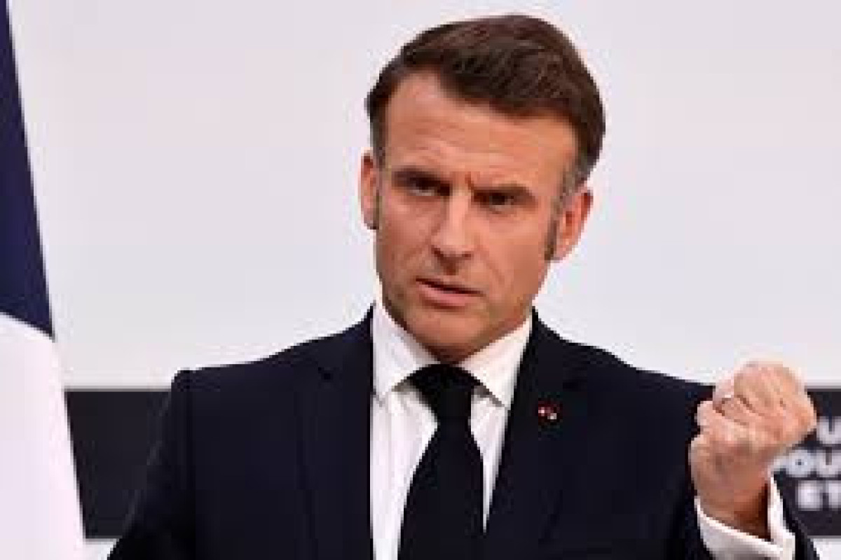 Президент Франции Эммануэль Макрон