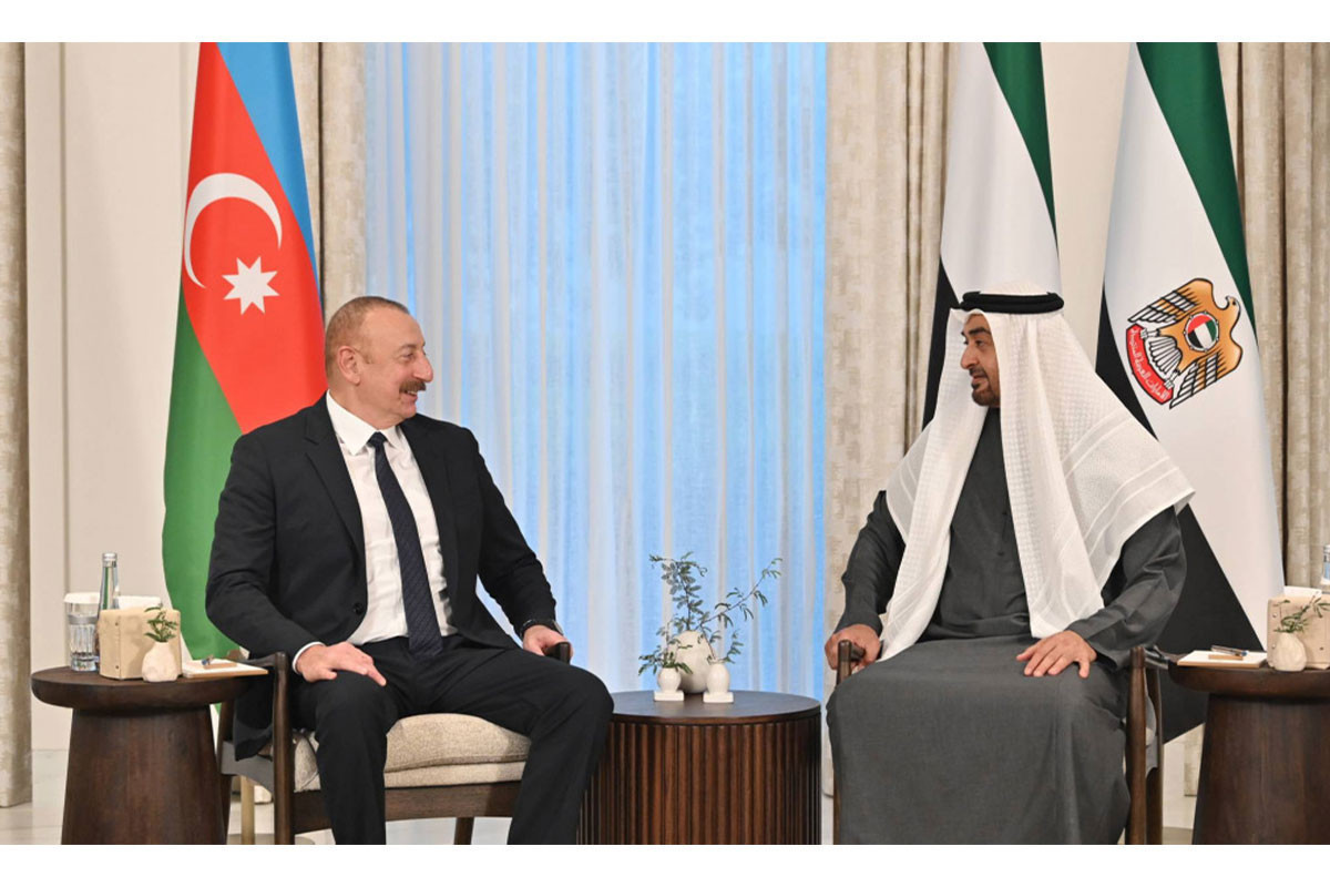 Президенты Азербайджана и ОАЭ подписали всеобъемлющее экономическое соглашение
