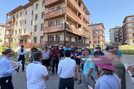 Международным путешественникам в Джабраиле показали масштабы восстановления-ФОТО -ВИДЕО 