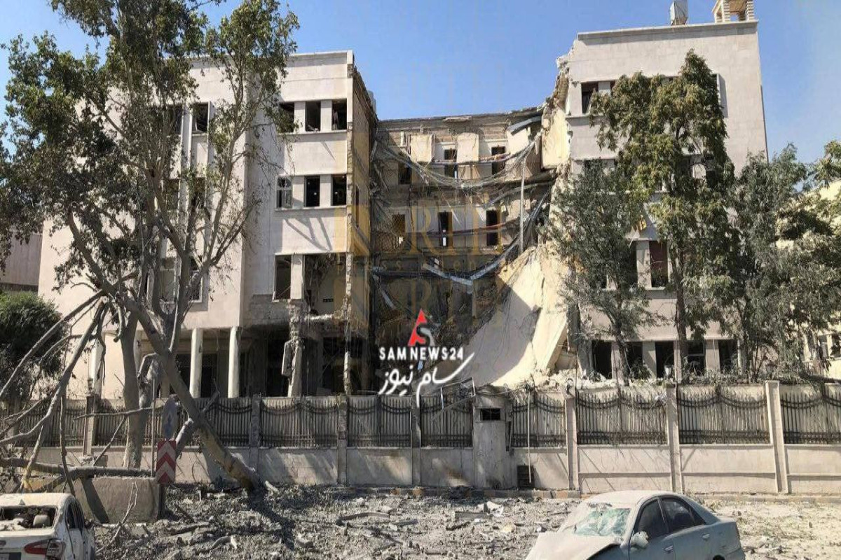 Израиль нанес удары по президентскому дворцу и Генштабу сирийской армии в Дамаске