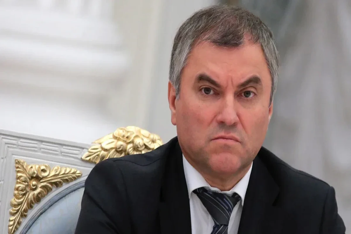 Председатель Госдумы РФ Вячеслав Володин