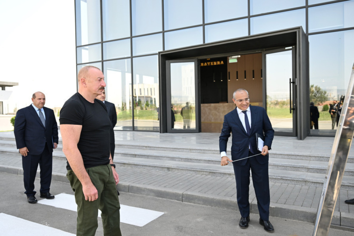 Ильхам Алиев открыл табачный завод в Агдаме: инвестиции — 58 млн, 400 рабочих мест -ФОТО 