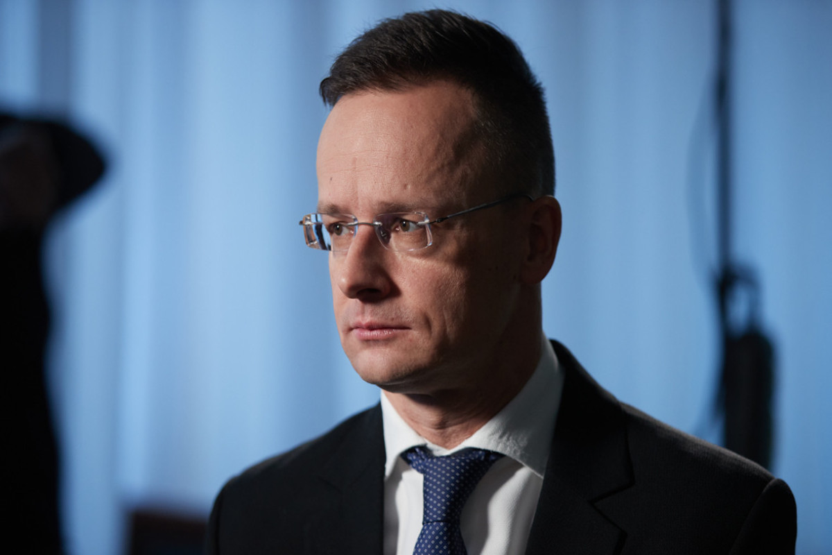 министр иностранных дел Венгрии Петер Сийярто